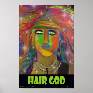 Hair Deus Art Poster