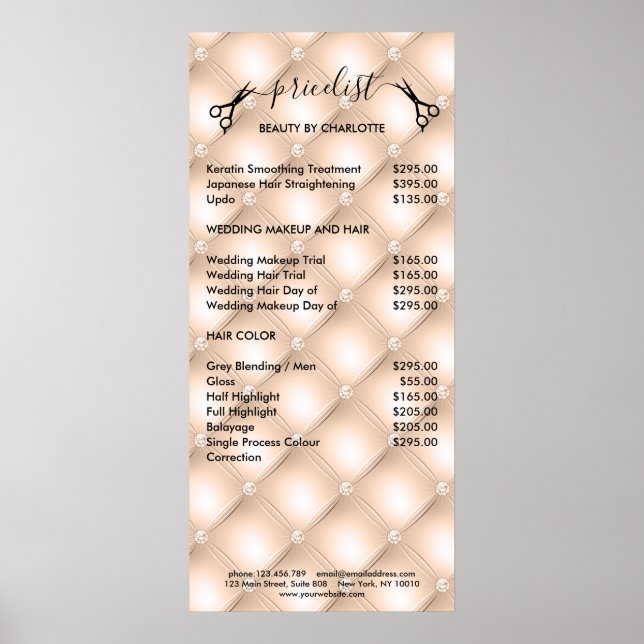 Hair Stylist - Poster (Frente)