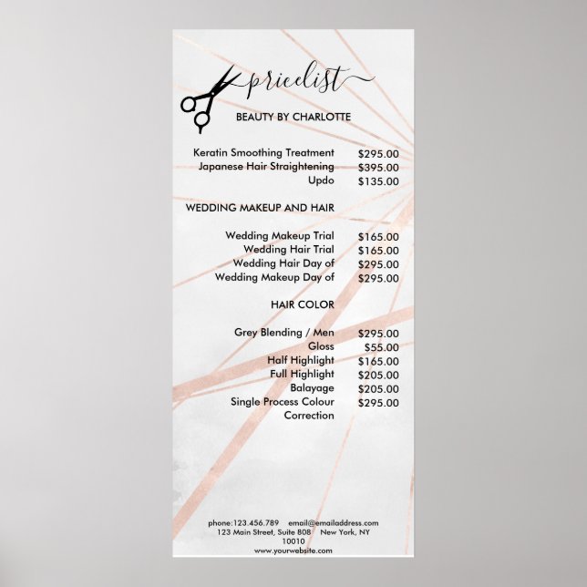 Hair Stylist - Poster (Frente)