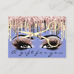 Hairdresser de Certificado de Oferta Rosa Azul Maq