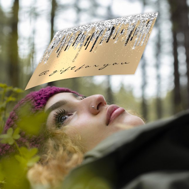 Hairstylist do Compro de Beleza do Certificado de  (Gift Certificate Beauty Shop Hairstylist Gold)