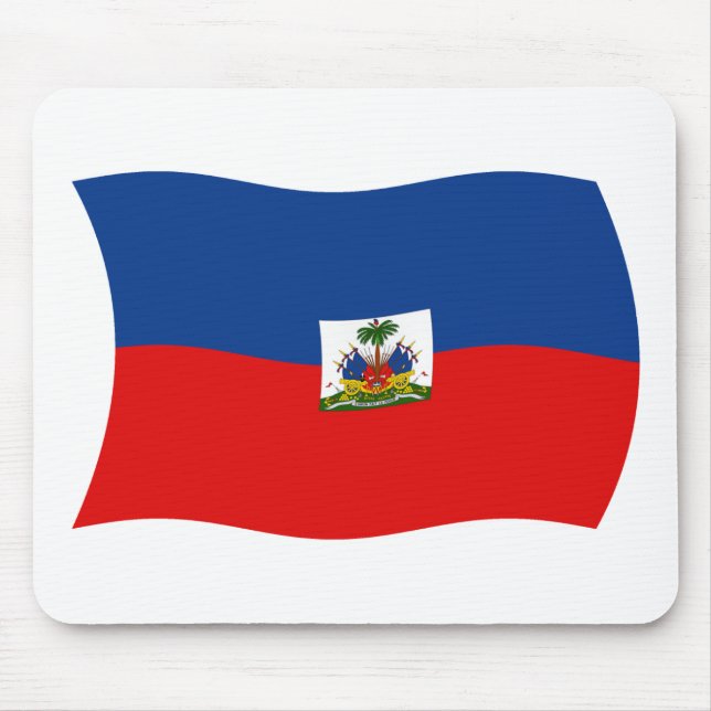 Haiti Flag Mousepad (Frente)
