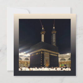 Hajj Pilgrims em Fajr, Kaaba, Meca, Arábia Saudita