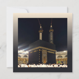 Hajj Pilgrims em Fajr, Kaaba, Meca, Arábia Saudita