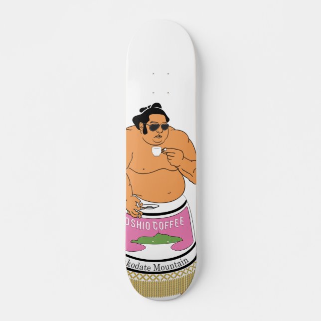 Hakodatemoutain deprostrou skate deck (Frente)