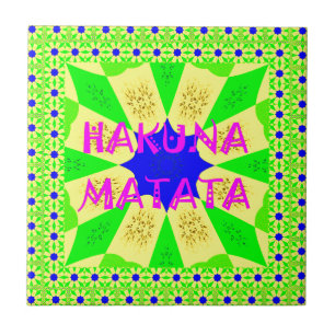 Hakuna Matata Belo Design Incrível Colo