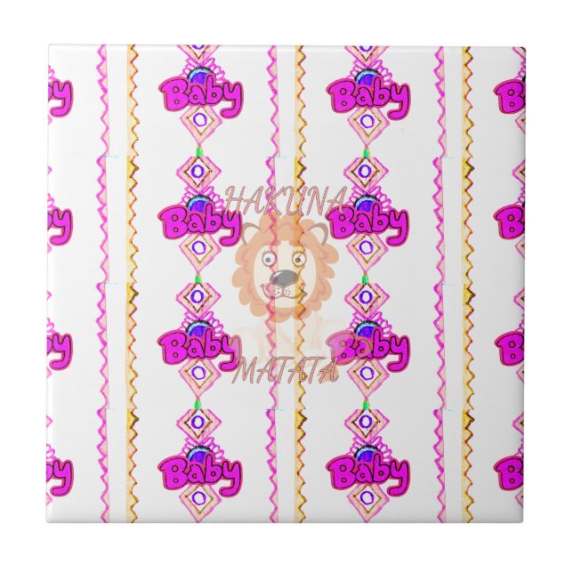 Hakuna Matata: Belo Leão Design Motif (Frente)