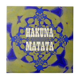 Hakuna Matata Linda e feminina africana A