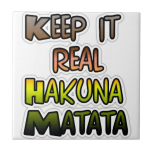 Hakuna Matata Mantém Os Presentes Reais