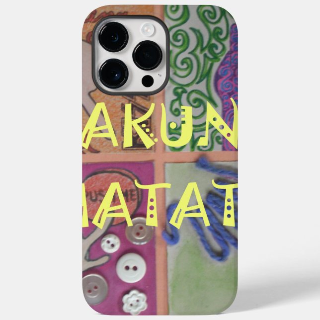 Hakuna Matata - Sinal de Arte Impressão (Verso)