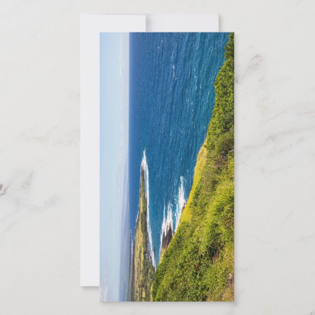 haleokane vigiando acima da baía de honuapo (Frente)