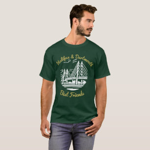 Halifax Dartmouth melhores amigos Camisa Nova Escó
