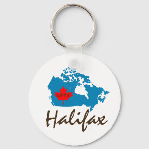 Halifax Nova Escócia Personaliza o chaveiro do Can