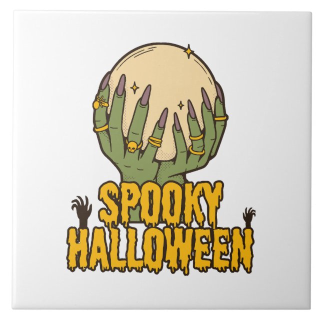 halloween assustador (Frente)