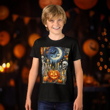 Halloween Assustador Masculino Preto 
