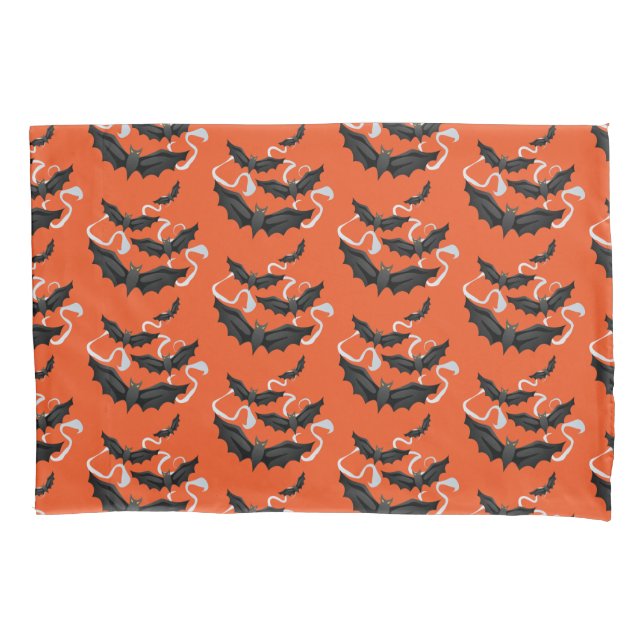 Halloween Bats Pillowcase (Frente)