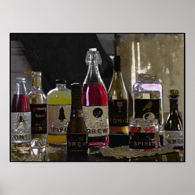 Halloween Brew ~ Impressão Poster (Frente)