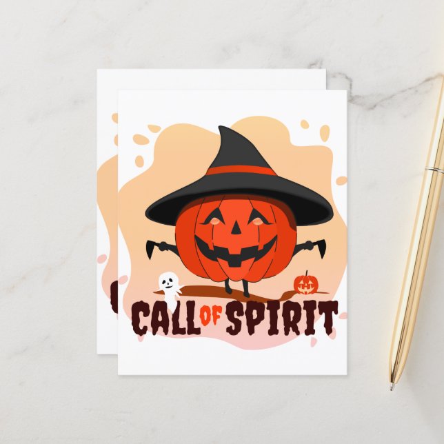 Halloween Call of Spirit (Frente/Verso In Situ)