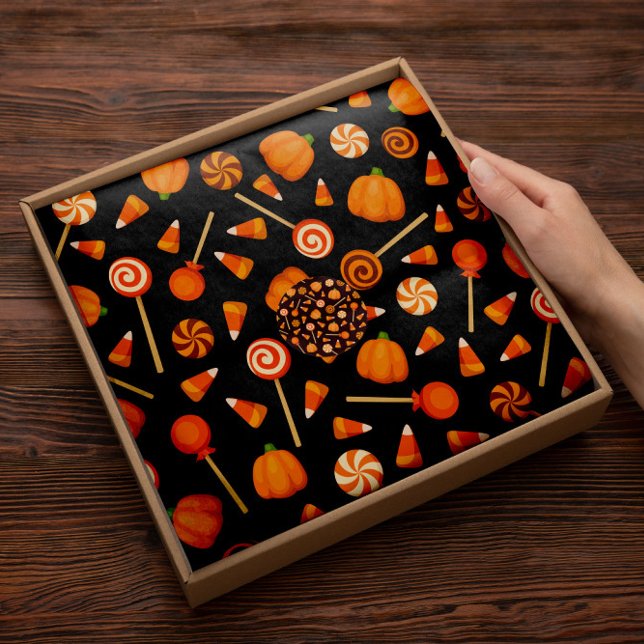 Halloween Candy Corn | Papel para tecidos candi (Criador carregado)