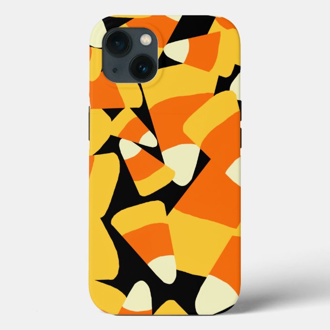 Halloween Candy Corn Seamless Patterno (Verso)