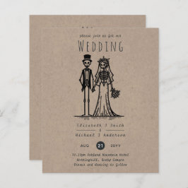 Halloween Casando Cartoon Noiva, Noiva, Desenhada