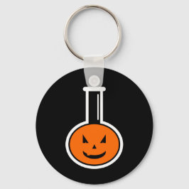 Halloween Chemistry Pumpkin Chaveiro
