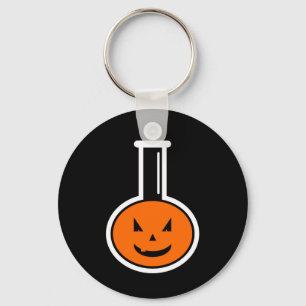 Halloween Chemistry Pumpkin Chaveiro
