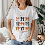 Halloween Coquette Black | Chá de fraldas de Arcos<br><div class="desc">O Dia das Bruxas,  bonito e coquetês,  cola arco Chá de fraldas design preto,  laranja e branco</div>