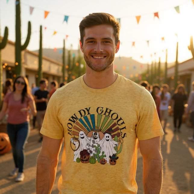 Halloween Cowboy Howdy Ghouls Country Fantasmas (Criador carregado)