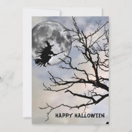 Halloween de cartão de férias