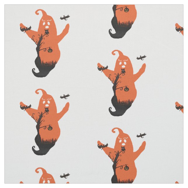 Halloween de Tecido Personalizado (Modelo)