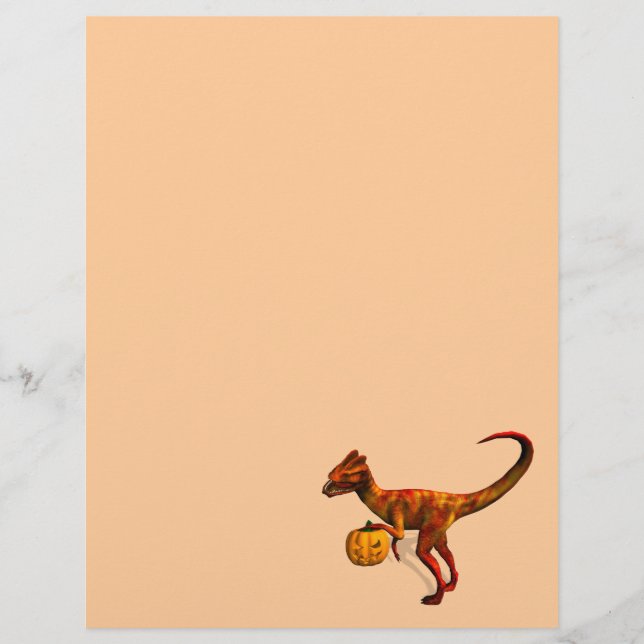 Halloween Dilophosaurus (Frente)