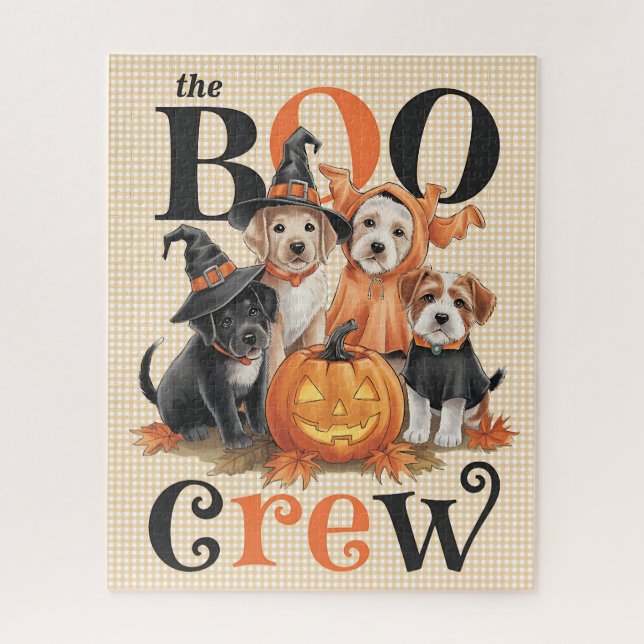 Halloween Dogs Quebra-cabeça (Vertical)
