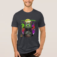 Halloween e Cat Amantes "Zombie Whiskers" Engraçad