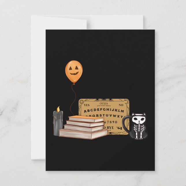 Halloween Eve Spooky e Outubro Assustador (Frente)