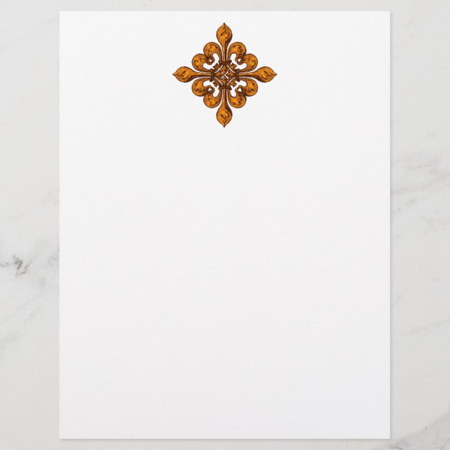 Halloween Fleur de lis (Frente)
