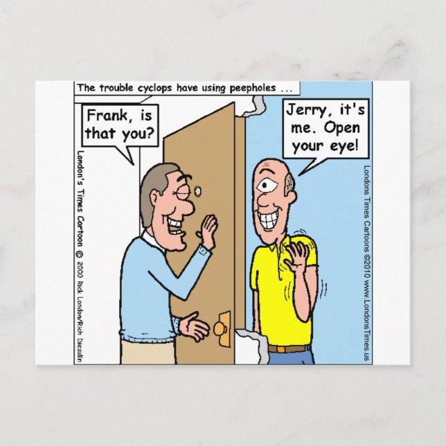 Halloween Funny Cyclops Camisetas Cartões e Presen (Frente)