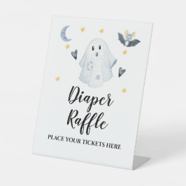 Halloween Ghost Chá de fraldas Fralda Raffle