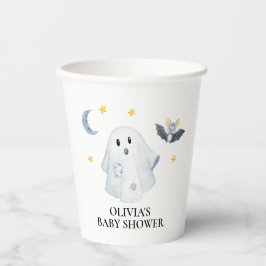 Halloween Ghost Little Boo Paper Cups