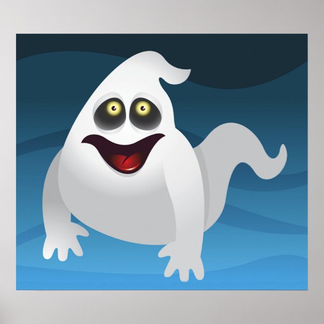 Halloween Ghost poster (Frente)