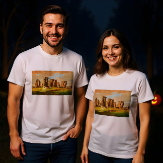 Halloween Ghosts At Glastonbury Painting Design