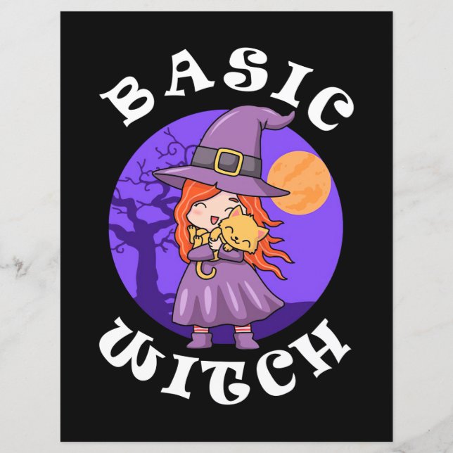 Halloween Gift | Bruxa Básica (Frente)