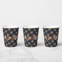 Halloween Gingham Lettering