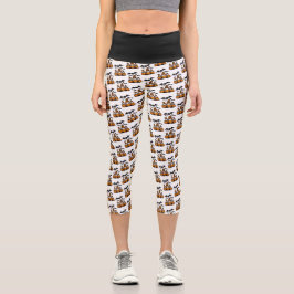 Halloween Gnome High Waisted Capris