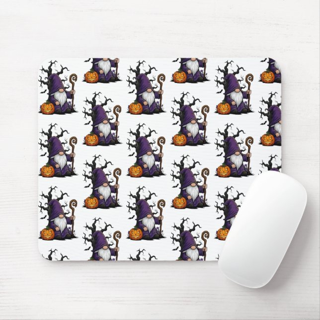 Halloween Gnome Mousepad (Com mouse)