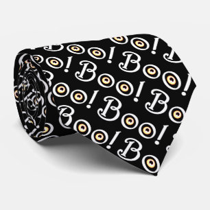 Halloween Gravatas Boo Neckties Ghost Tie Personal