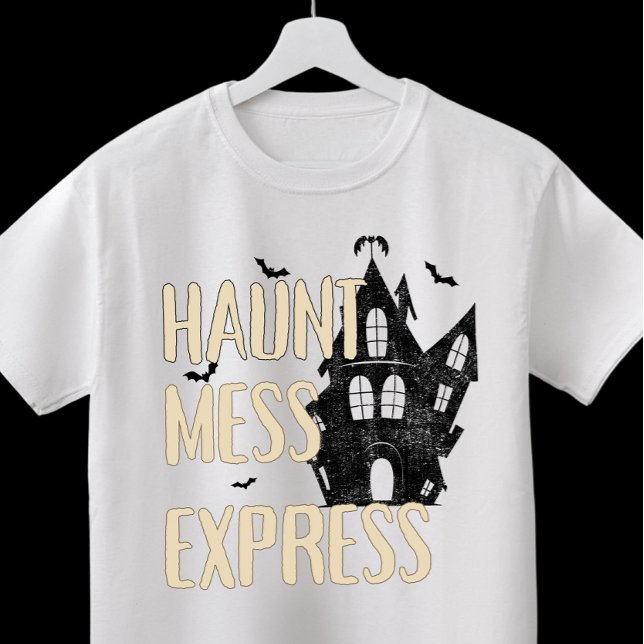 Halloween "Haunt Mess Express" personalizado e ass (Criador carregado)