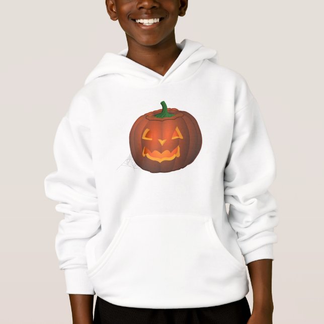 Halloween Hoodie Pumpkin Jack-o-lantern (Frente)