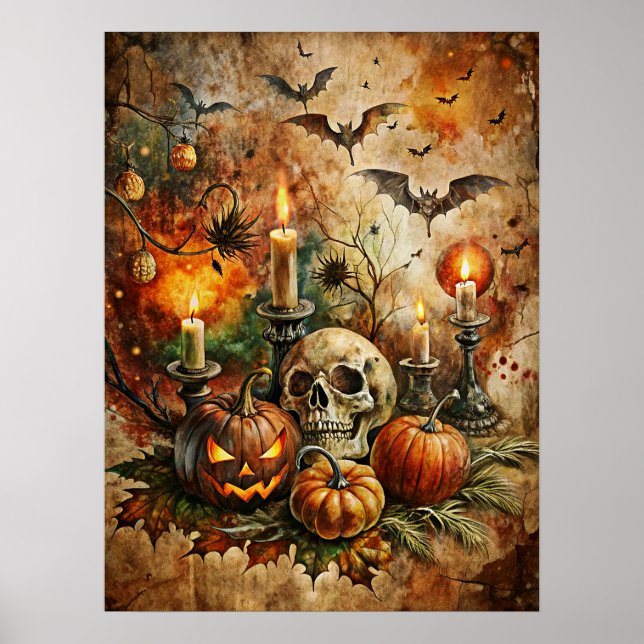Halloween Horror Poster (Frente)