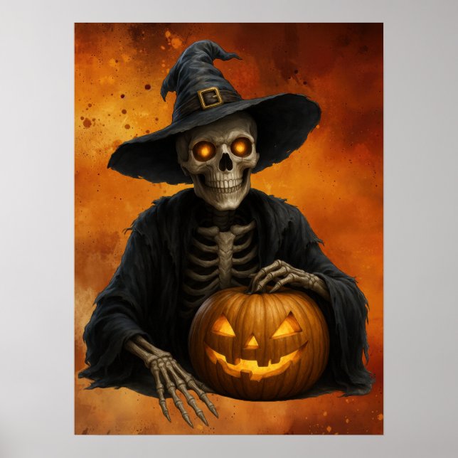 Halloween Horror Poster (Frente)
